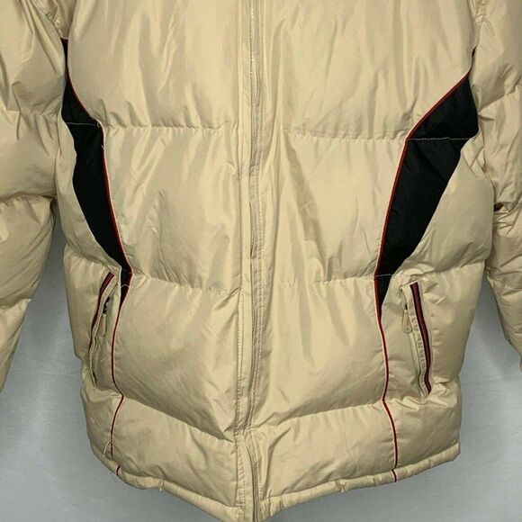 Maitesi Classic Down Puffer Jacket XL Tan - Picture 3 of 5